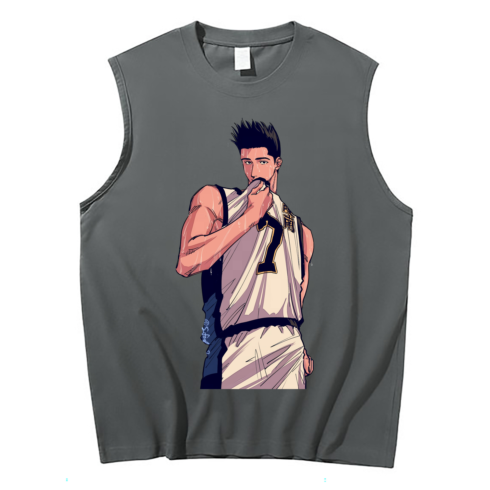 （画像用） SLAM DUNK／スラムダンク コットン100％タンクトップ（フロントプリント）